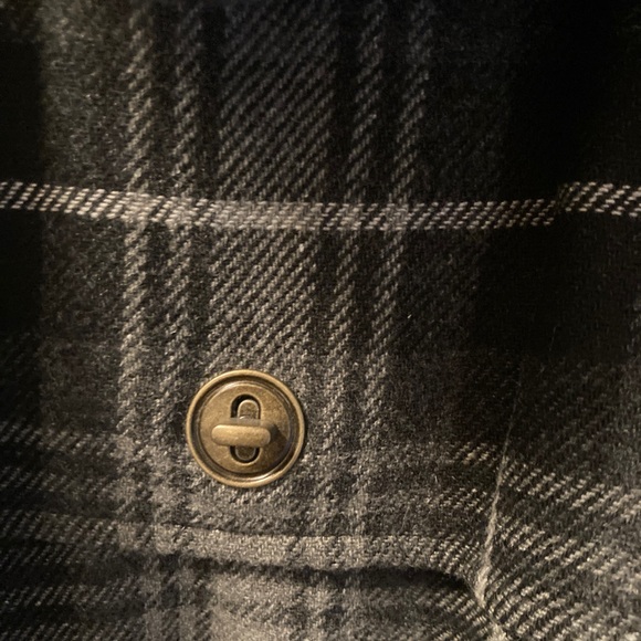 JOIE Wool Blend Plaid Pea Coat/Cape Coat, size M. NWT. A Rare Find!🎄 - Picture 8 of 8